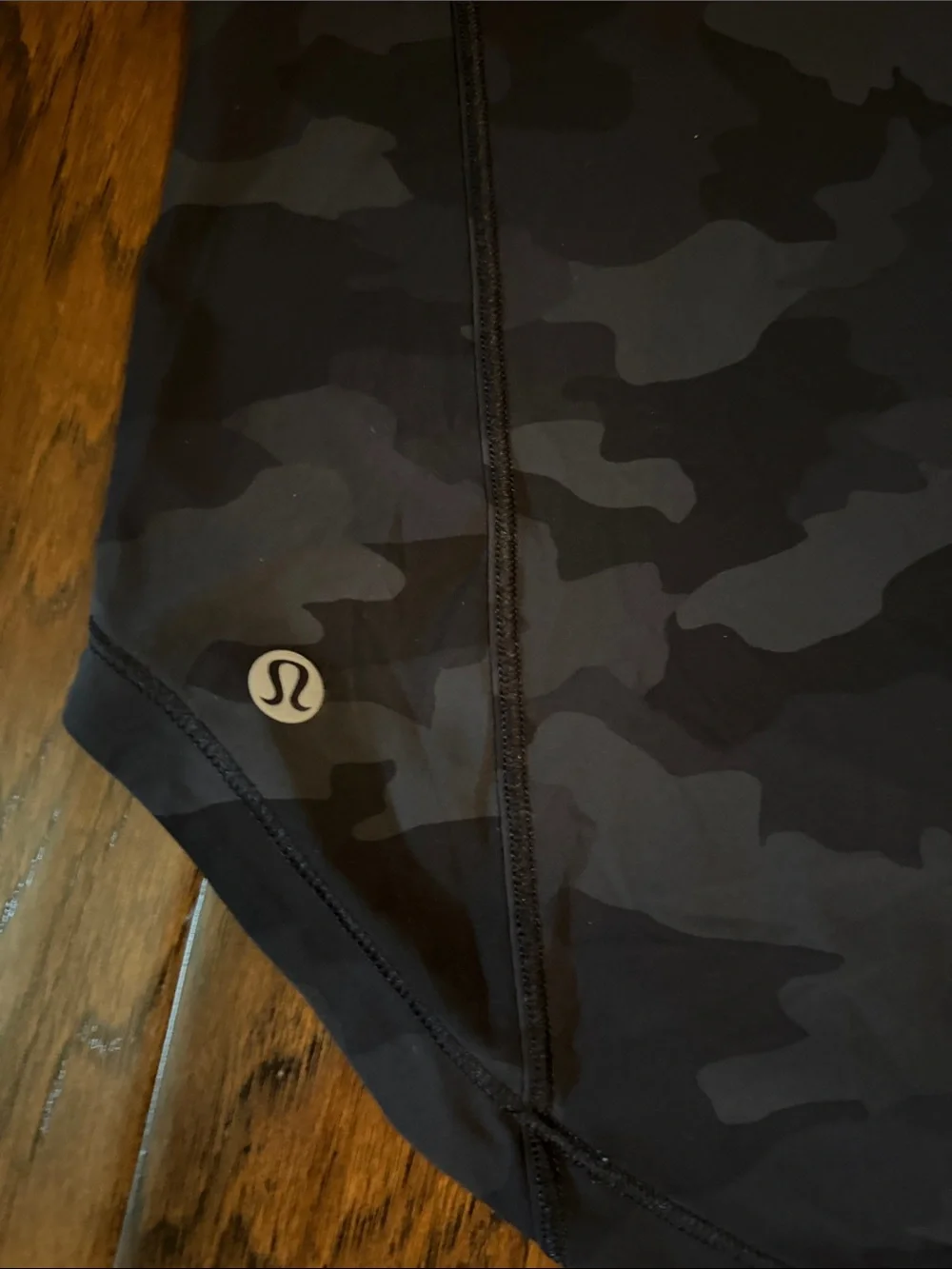 lululemon athletica Black Camo Racerback Tank